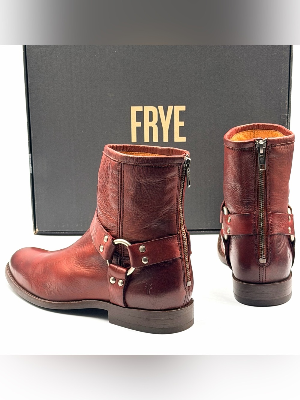 FRYE Wmns Phillip Harness Short Ankle Boots